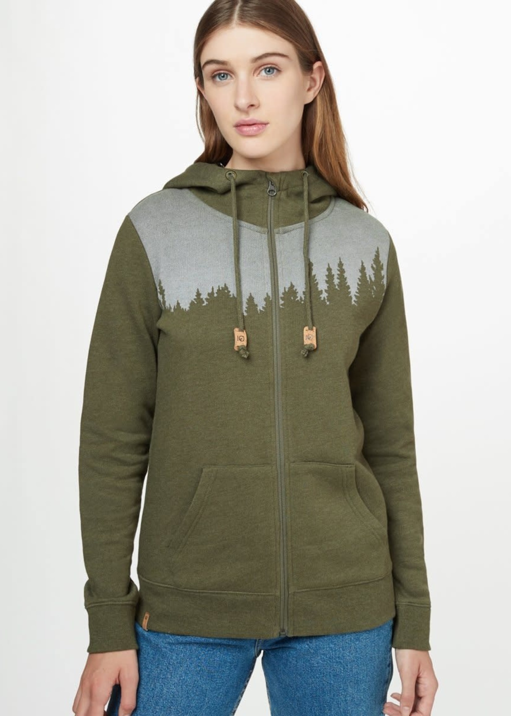 Ten Tree W JUNIPER ZIP HOODIE TCW1760