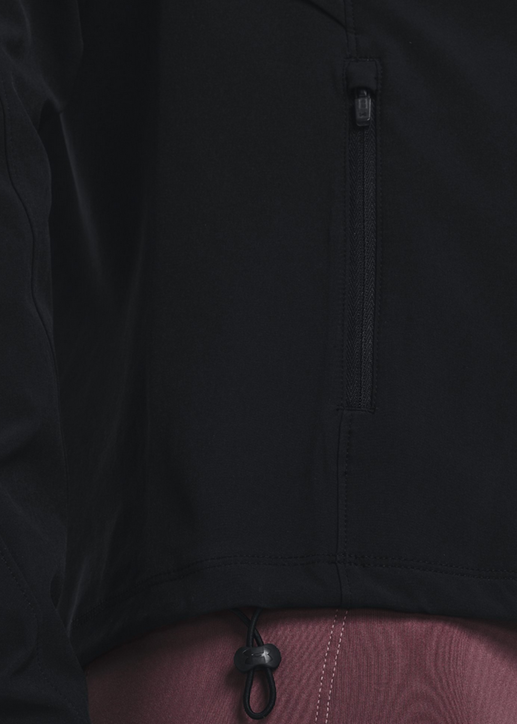 Hooded jacket Under Armour UA OutRun the Storm Jkt-BLK