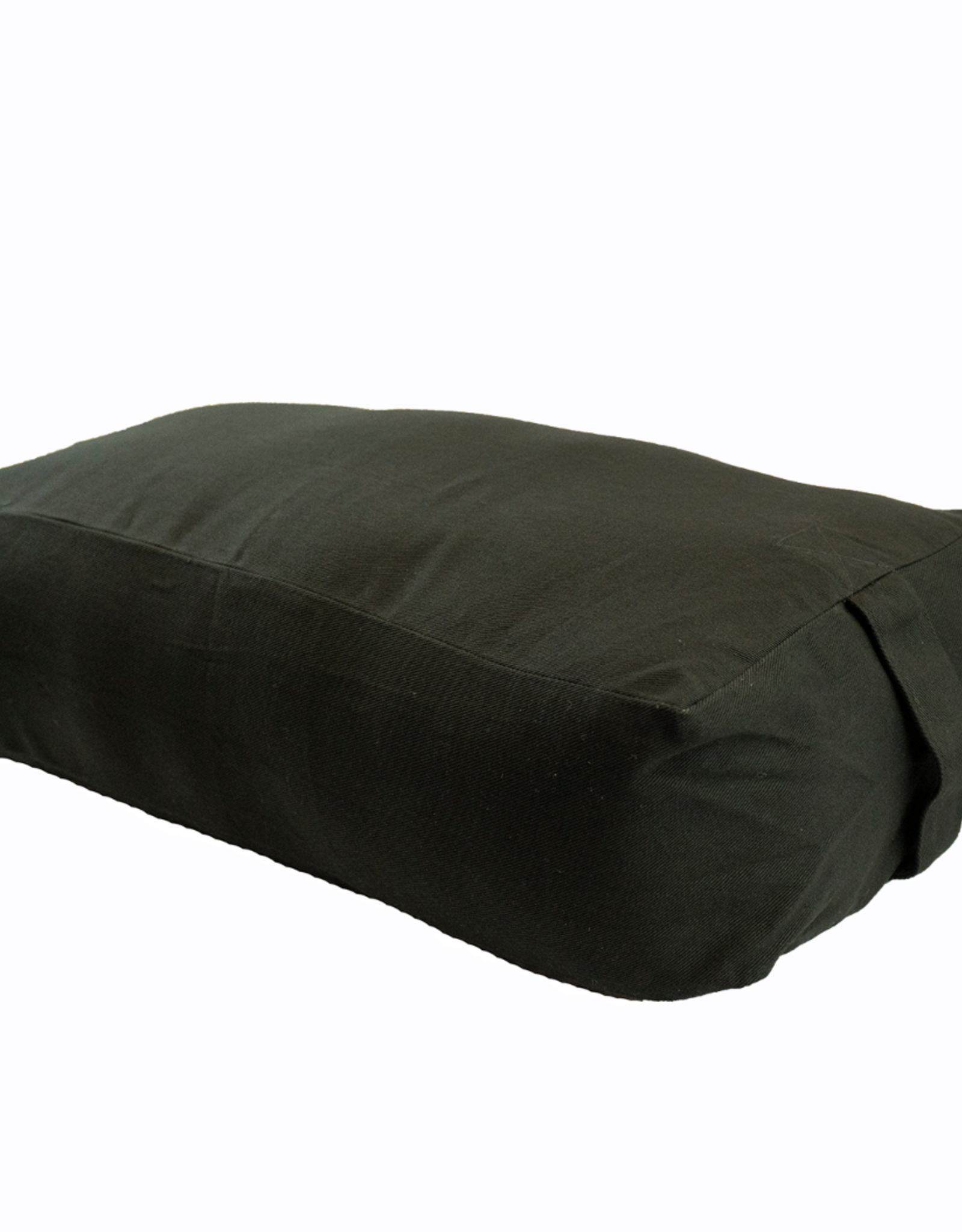 yogaaccessories supportive rectangular cotton yoga bolster