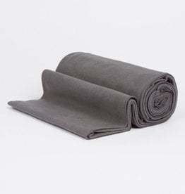 Manduka eQua Mat Towel - Thunder (Grey) 72"