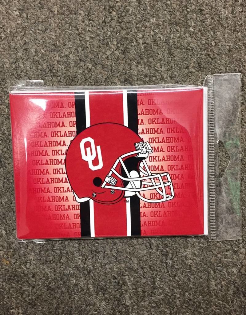 Ou Helmet Notecard 10pk Balfour Of Norman