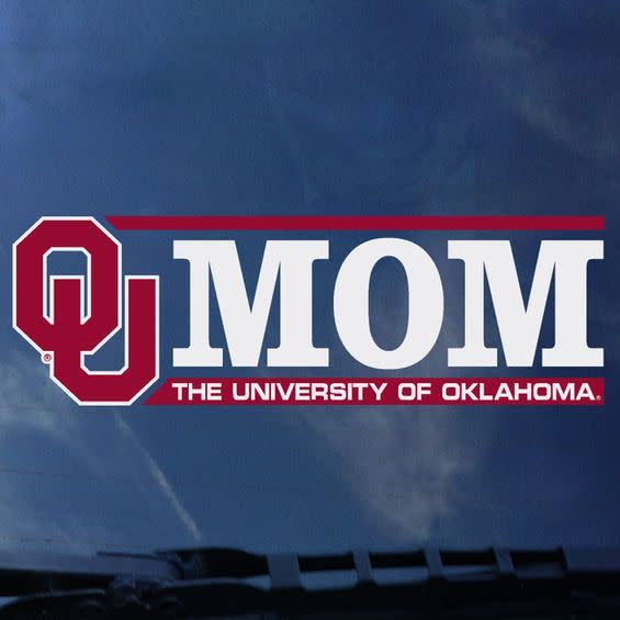 OU Mom Horizontal Auto Decal 2.1"x6.3" Balfour of Norman