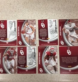 Panini OU Sooners Trading Cards (8 Card Package)