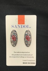 Sandol Sandol OU Silvertone Earring