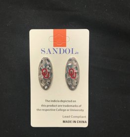 Sandol Sandol OU Silvertone Earring