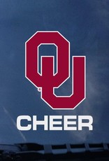 Color Shock OU Cheer Auto Decal