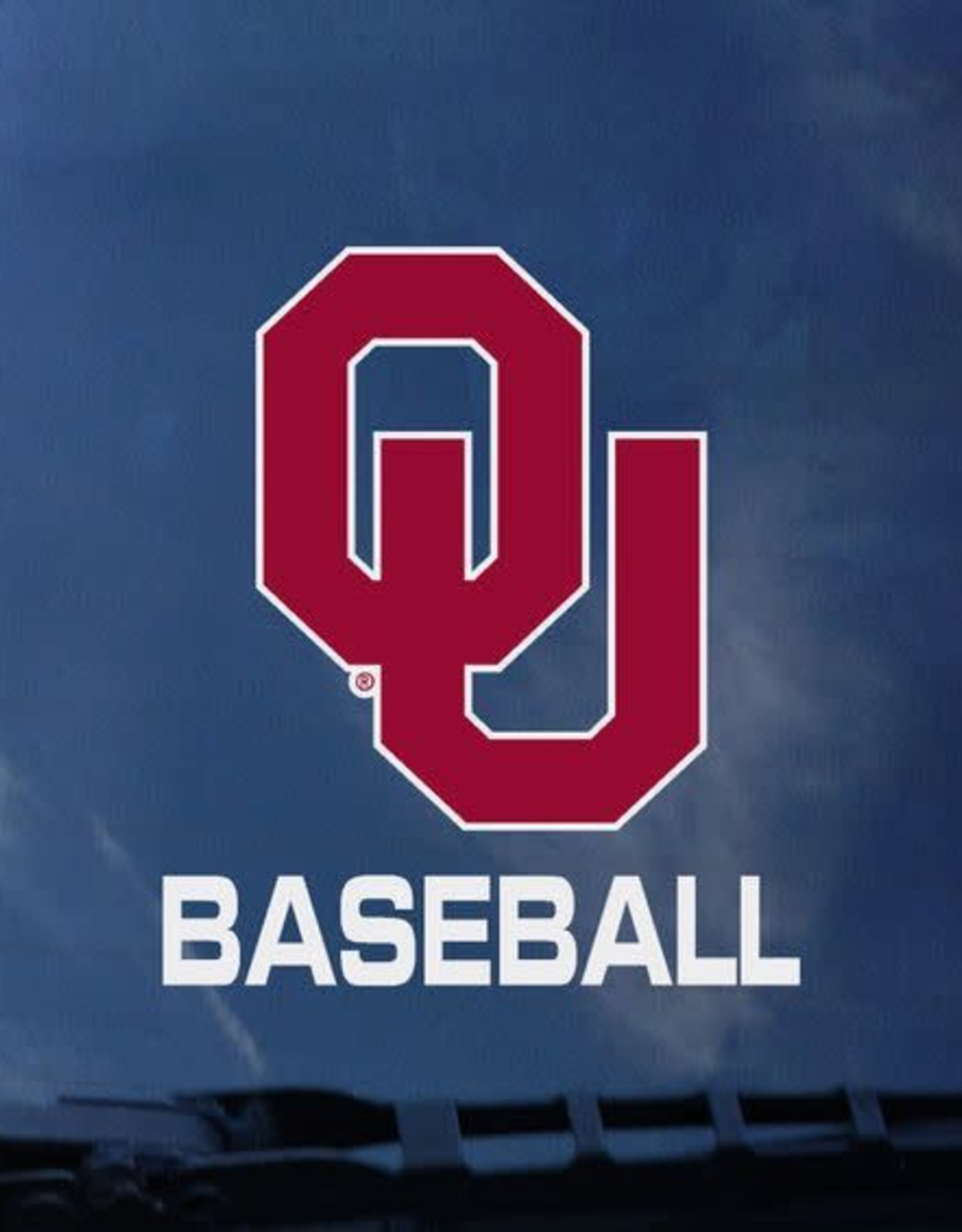 OKLAHOMA SOONERS LOGO BASEBALL