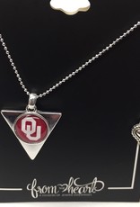FTH x FTH OU Hallow Triangle Necklace