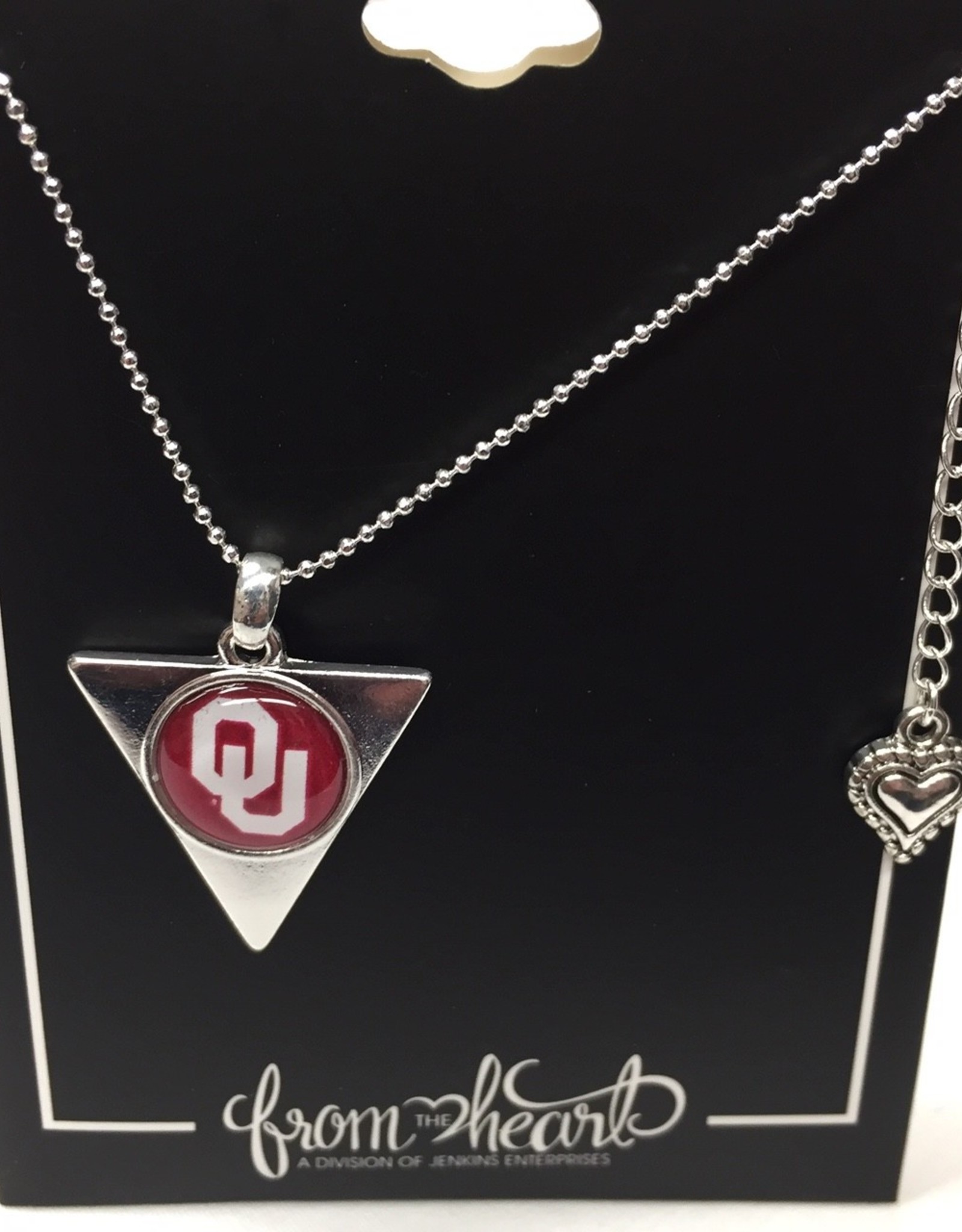 FTH x FTH OU Hallow Triangle Necklace