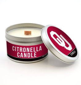 Worthy OU Citronella Candle Tin 5.8 oz.