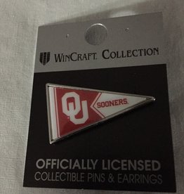 WinCraft OU Sooners Pennant Lapel Pin