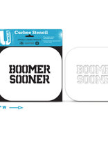 U-Stencil Boomer Sooner  Curb Stencil