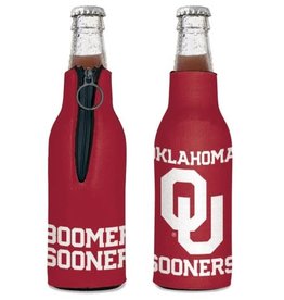 WinCraft Collapsable OU Oklahoma Sooners Zippered Bottle Cooler