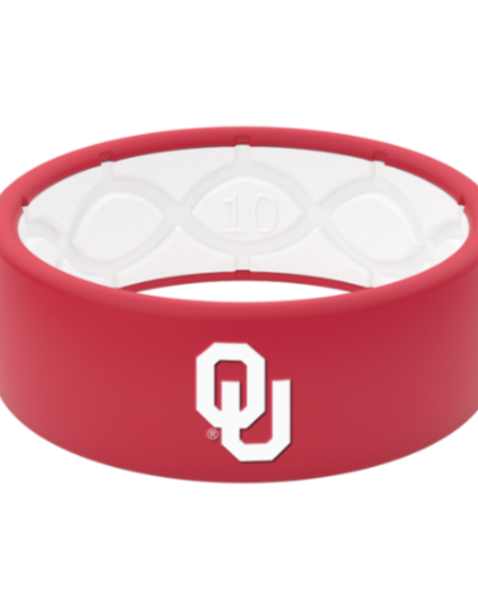 Groove Original Oklahoma Silicone Groove Ring-Crimson