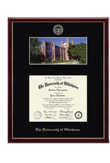 Church Hill Bachelor's/Master's Church Hill Campus Scene Galleria Diploma Frame