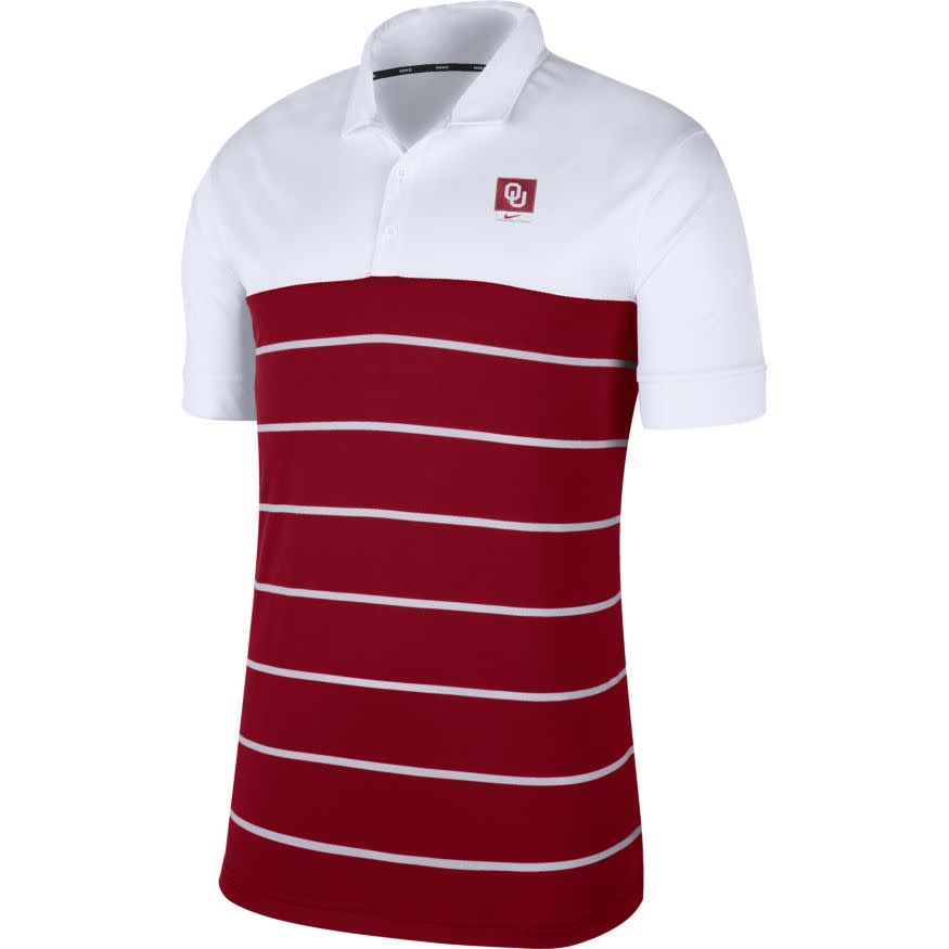 Men's Nike OU Wide Striped Polo 