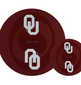Bakins Oklahoma Sooner Silicone Tailgate Topperz