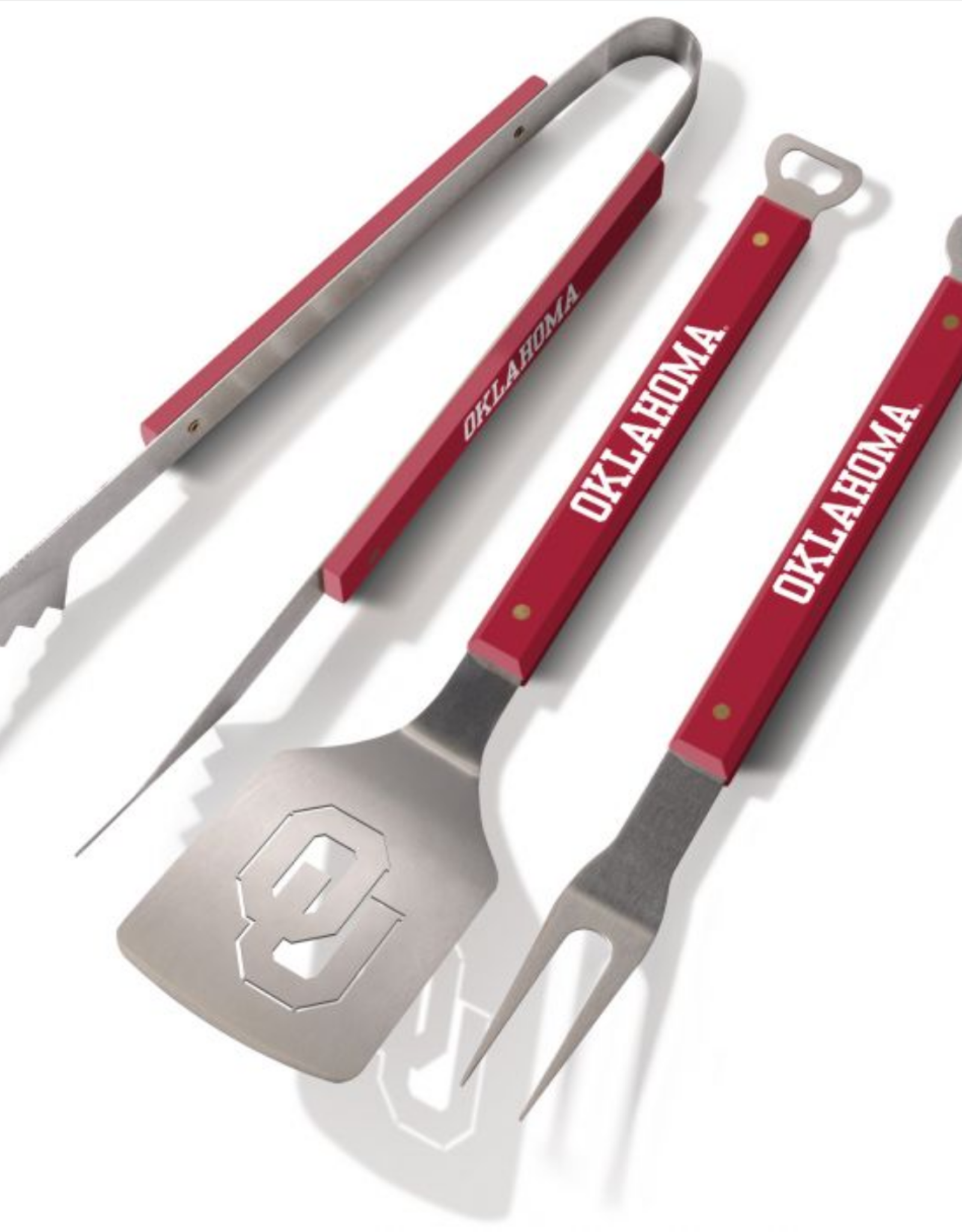 You The Fan Oklahoma Sooners Spirit Series 3-Piece BBQ Set