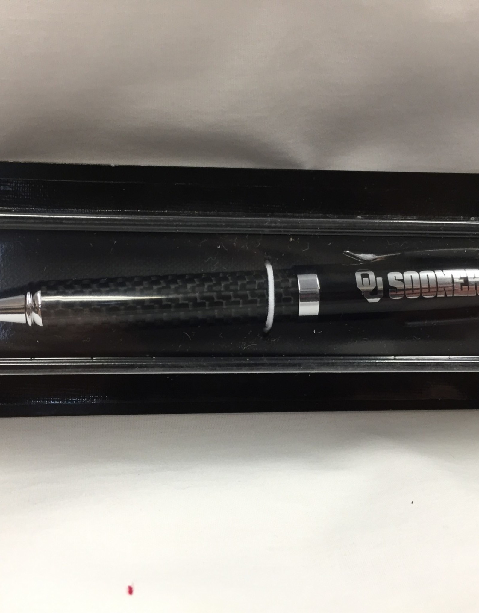 LXG LXG OU Sooners Carbon Fiber Ballpoint Pen-Black