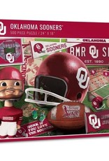 You The Fan Oklahoma Sooners 24"x18" 500 Piece Retro Series Puzzle