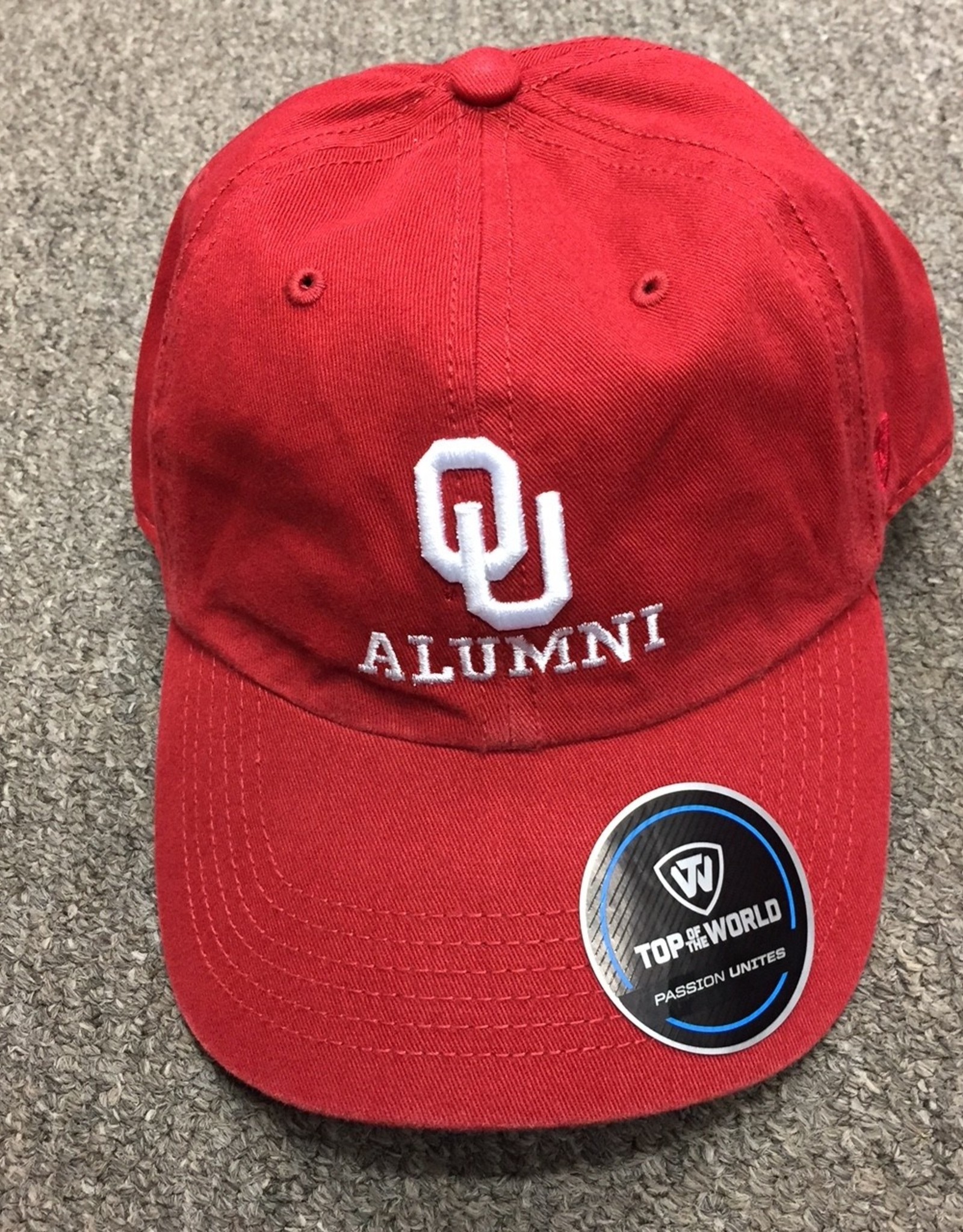 Top of the World TOW OU Alumni Adjustable Hat