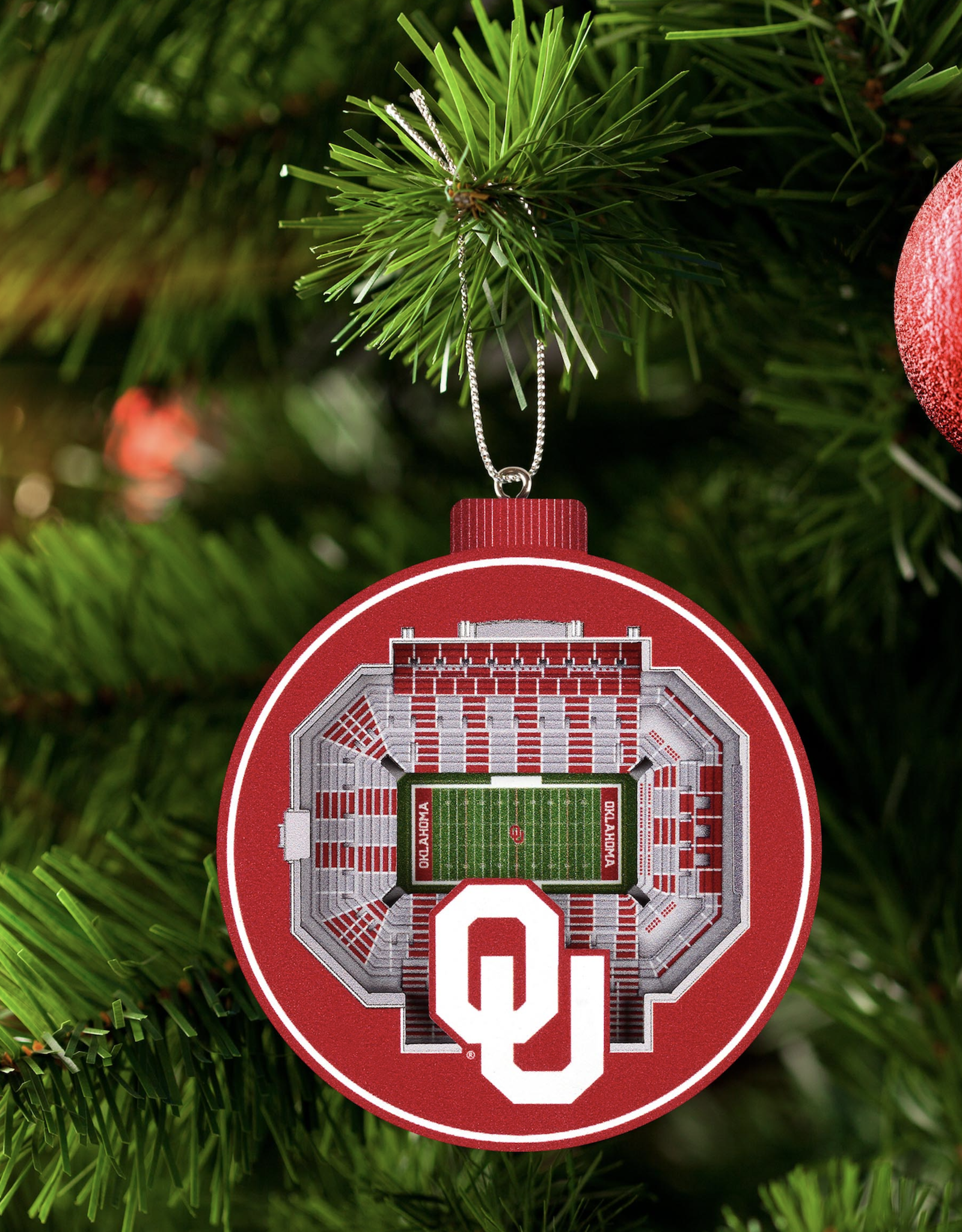 You The Fan Oklahoma Sooners 3D Stadium Ornament