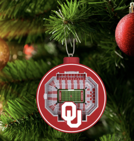 You The Fan Oklahoma Sooners 3D Stadium Ornament
