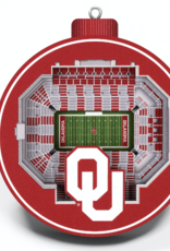 You The Fan Oklahoma Sooners 3D Stadium Ornament