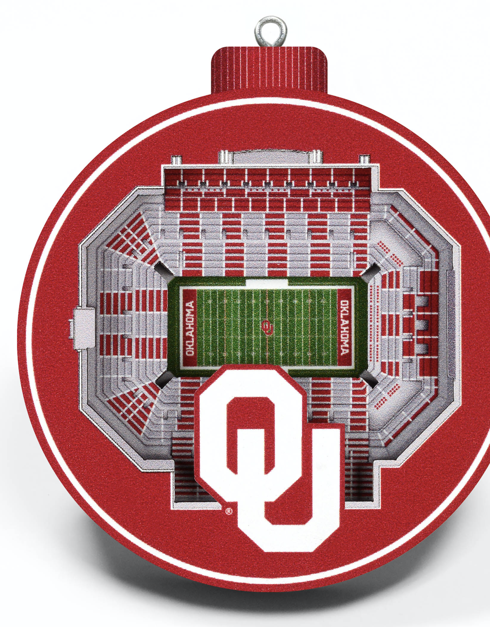 You The Fan Oklahoma Sooners 3D Stadium Ornament