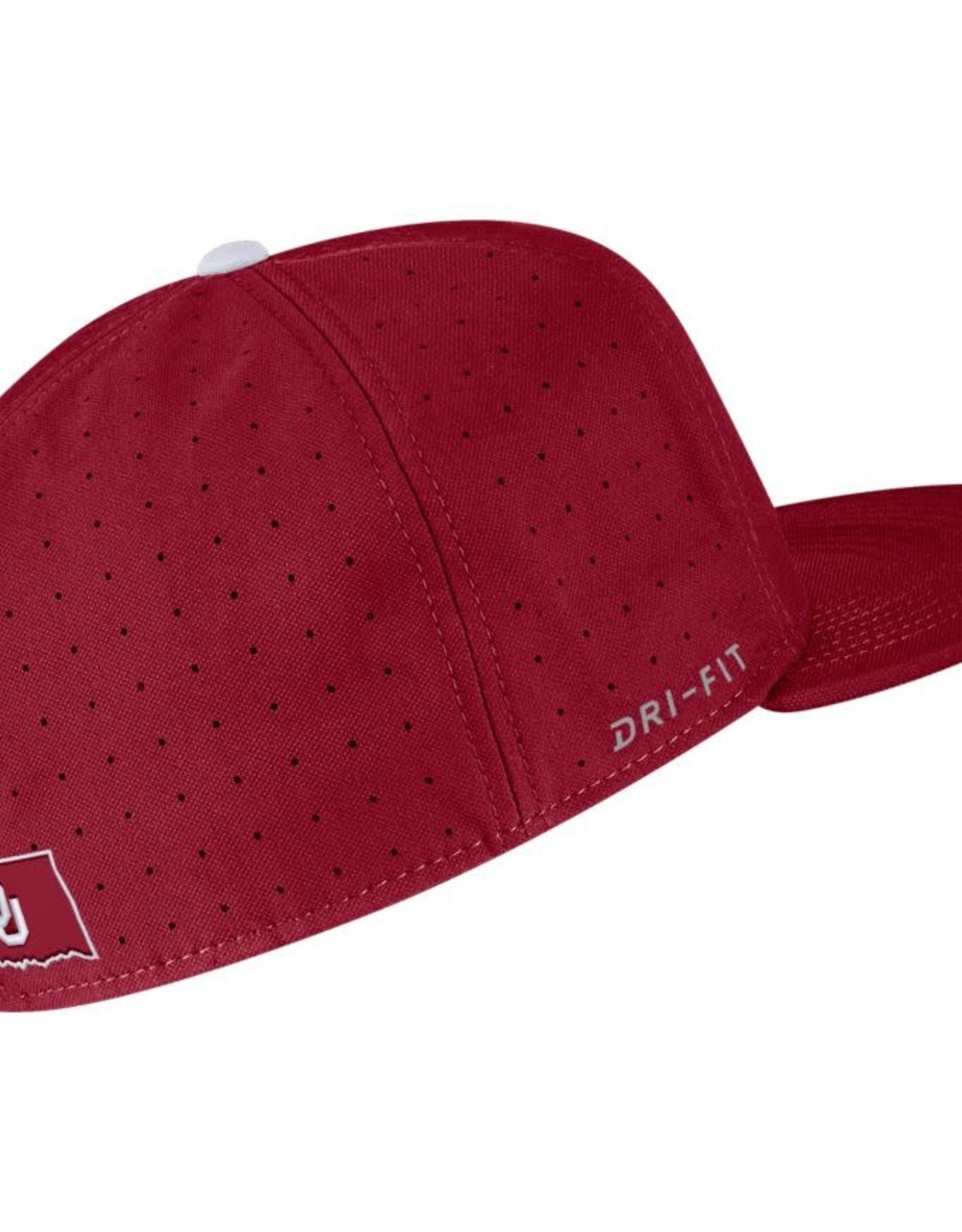 Nike Nike Oklahoma AeroBill On Field Crimson Baseball Hat