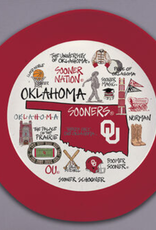 Magnolia Lane Magnolia Lane 13.5" Oklahoma Themed Melamine Bowl