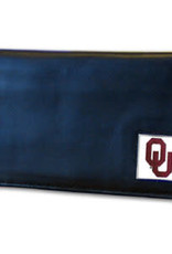 Siskiyou Oklahoma Sooners Deluxe Leather Checkbook Cover