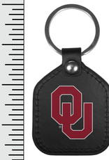 Siskiyou Oklahoma Sooners Leather Square Key Chains