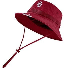 Jordan Men's Jordan Crimson OU Dri-Fit Sideline Bucket Hat