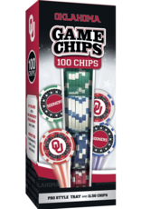 Masterpieces Oklahoma 100 Piece Poker Chips