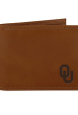 Zep-Pro Zep-Pro Tan Bi-Fold Wallet Embossed OU