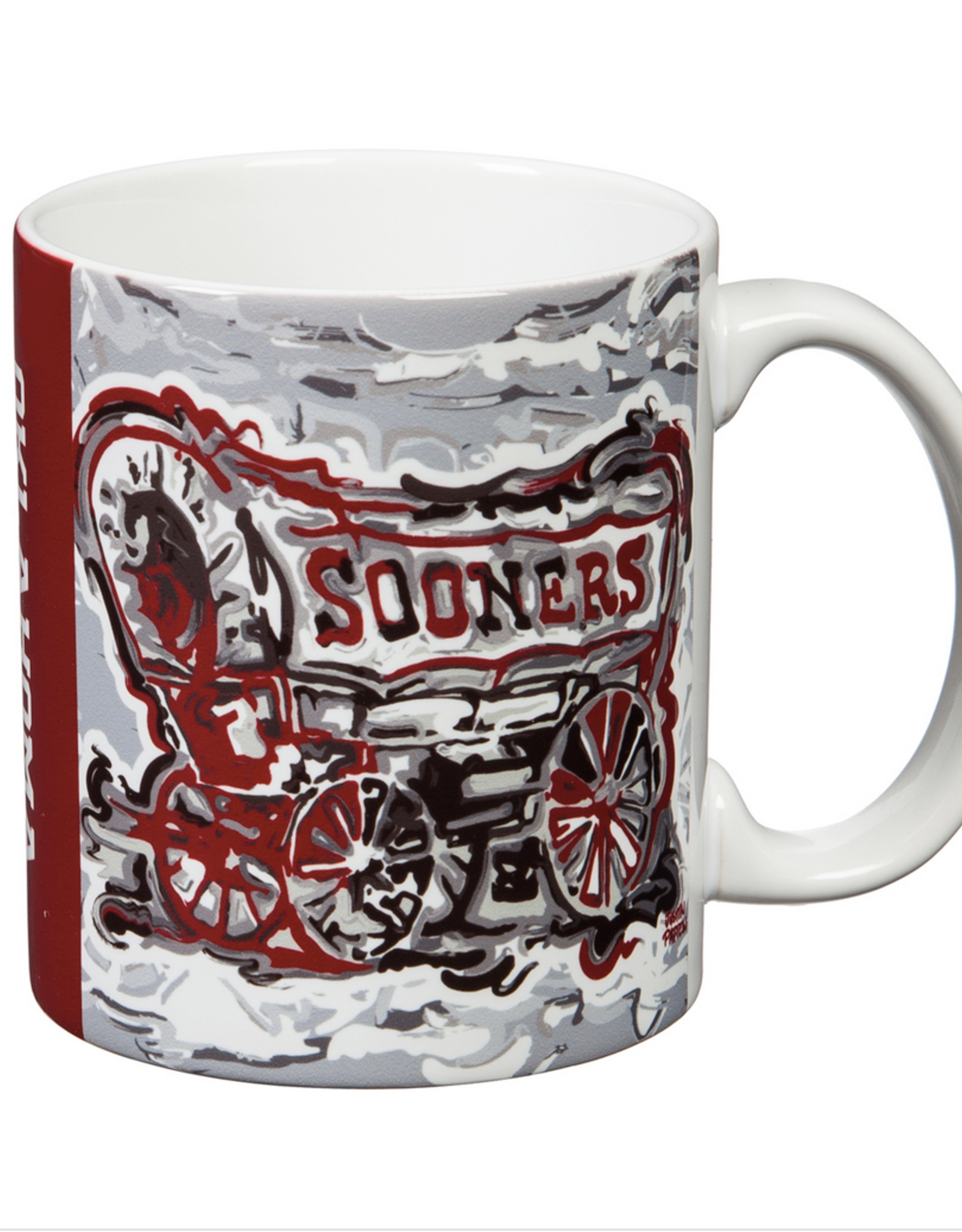 Evergreen OU SCHOONER 11OZ MUG JUSTIN PATTEN