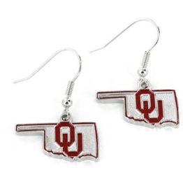 Aminco OU State Design Earrings
