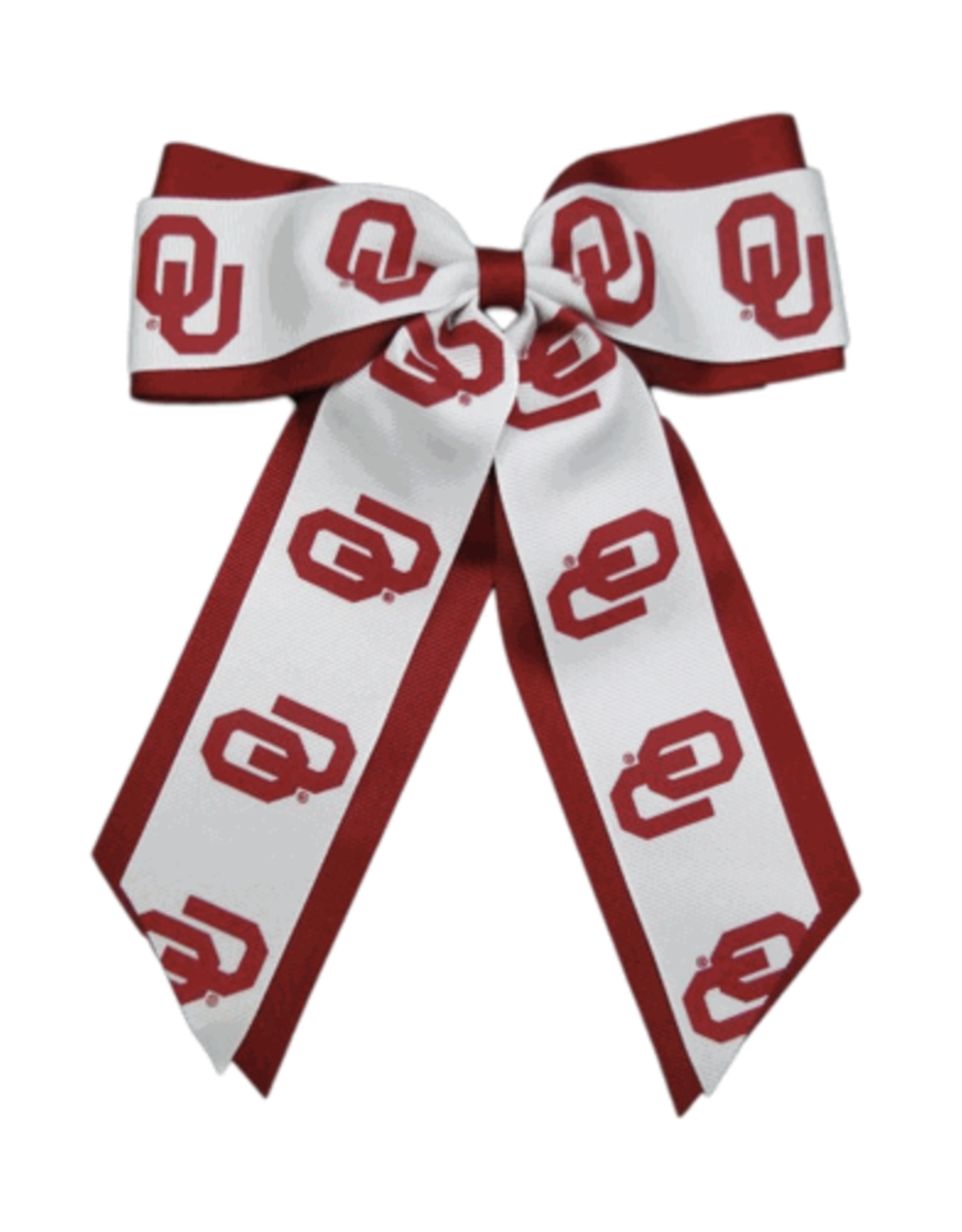 USA Licensed Bows Oklahoma Sooners Jumbo Cheer Pony