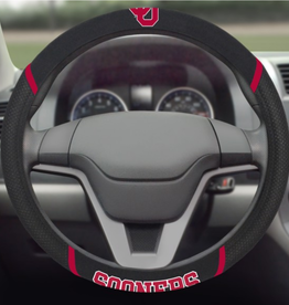 Fanmats OU Sooners Steering Wheel Cover  15"x15"
