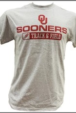 Gildan Basic Cotton Tee Oklahoma Track & Field Athletic Grey