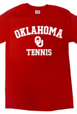 Gildan Basic Cotton Tee Oklahoma Tennis Crimson