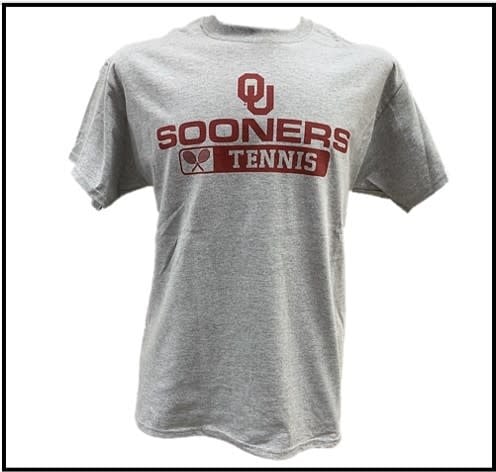 Basic Cotton Tee Oklahoma Lacrosse Athletic Grey - Balfour of Norman