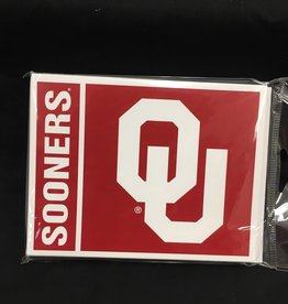 The Fanatic Group OU Sooners Note Cards 10pk with envelopes