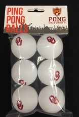 Jardine OU Ping Pong Balls 6pk