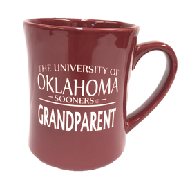 RFSJ 16oz Ceramic Etched Oklahoma Sooners Grandparent Mug