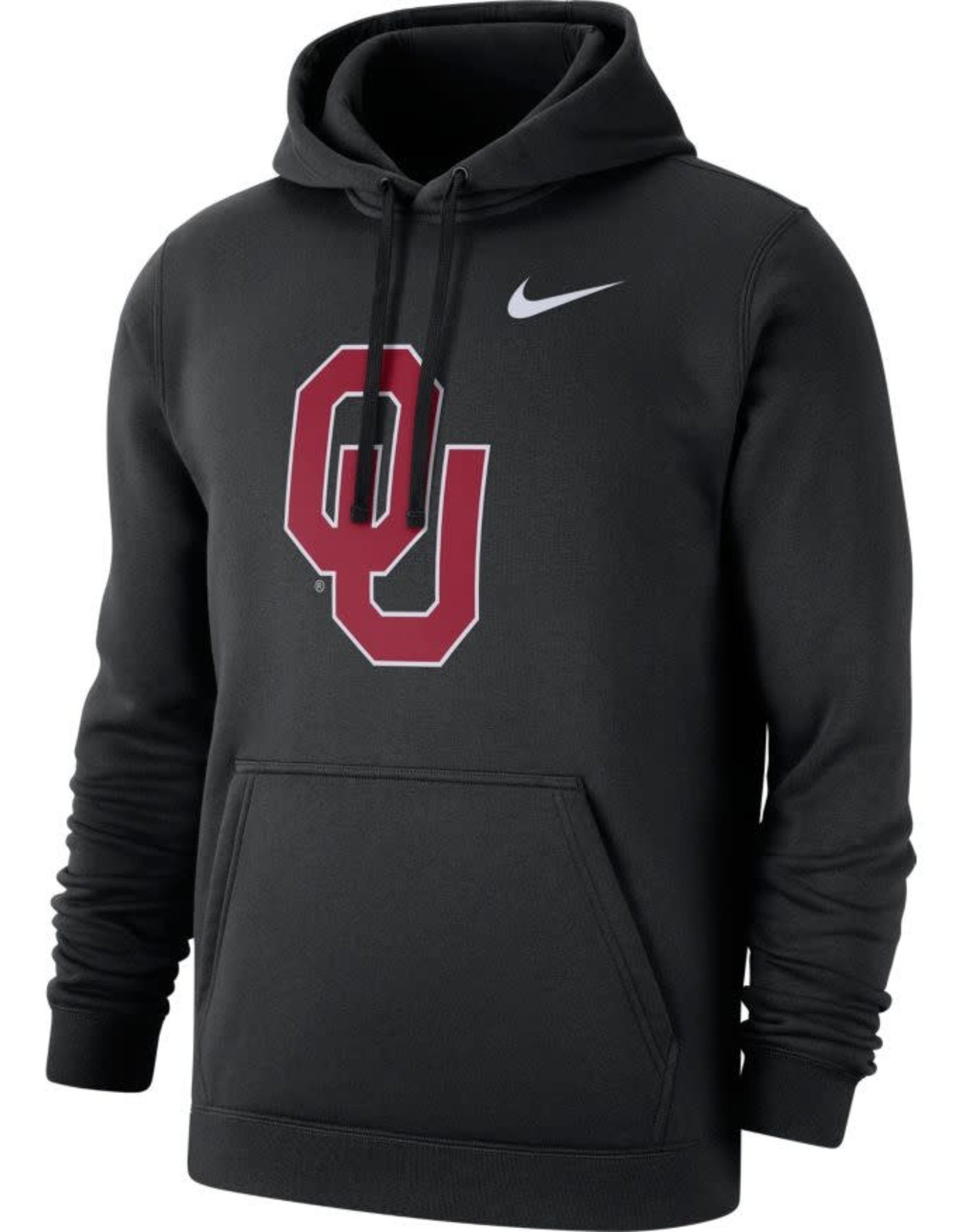 Nike Men's Nike Black OU Pullover Club Fleece Hoodie