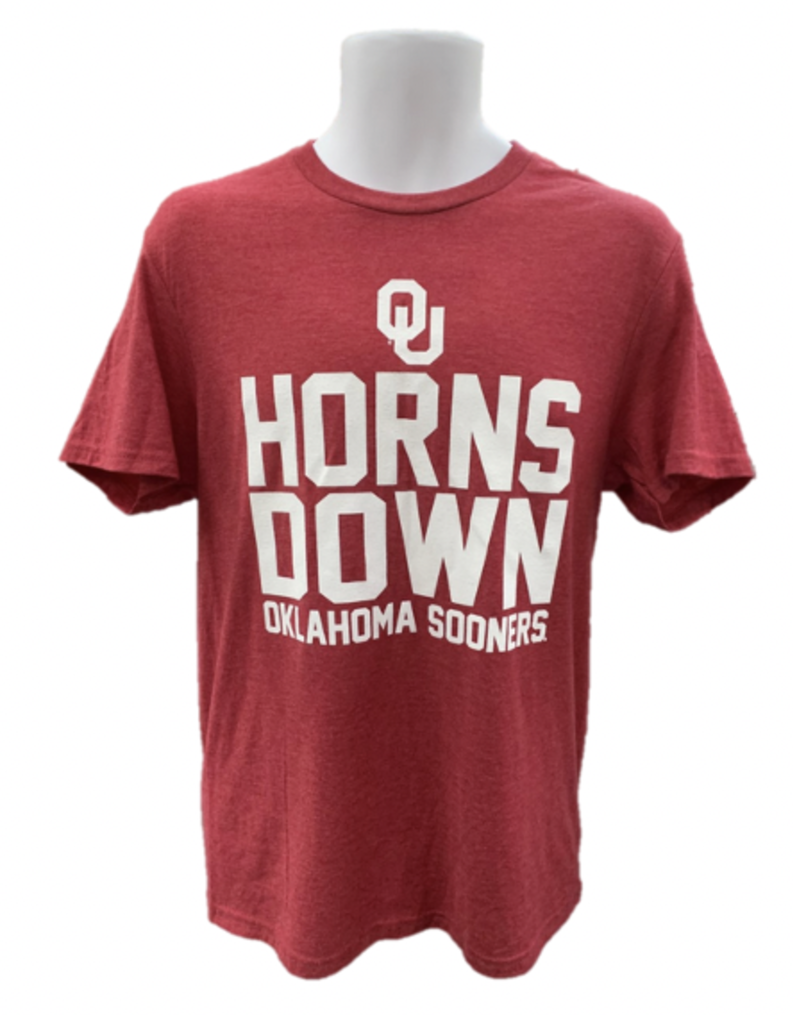 Horns Down (Anti-Texas) Shirt  Oklahoma College Apparel – Smack Apparel