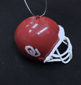 Forever Collectibles OU Football Mini Helmet Ornament (Plastic)