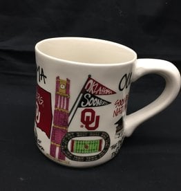 Magnolia Lane OU Icons Ceramic 16oz Mug